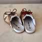 Miu Miu x New Balance 530 SL Brown Cinnamon Bleached Calfskin Mules Loafers Shoes Size 38 EU