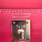 HERMES Mini Kelly 20 Pink Rose Lipstick Chèvre Mysore Palladium Hardware D Stamp