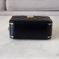 CHANEL 23S Black Lambskin Pick Me Up Quilted Vanity Case Camera Bag Gold Hardware
