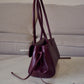 CHANEL 26S Burgundy Caviar Small Tote Urban Essential Bag Gold Hardware