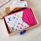 LOUIS VUITTON LV x TM Murakami Kawaii Pink Romy Cardholder