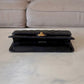 CHANEL Black Lambskin Turnlock Quilted Medium Half Flap Bag Gold Hardware