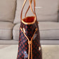 LOUIS VUITTON LV Limited Edition Grace Coddington Catogram Canvas Neverfull MM