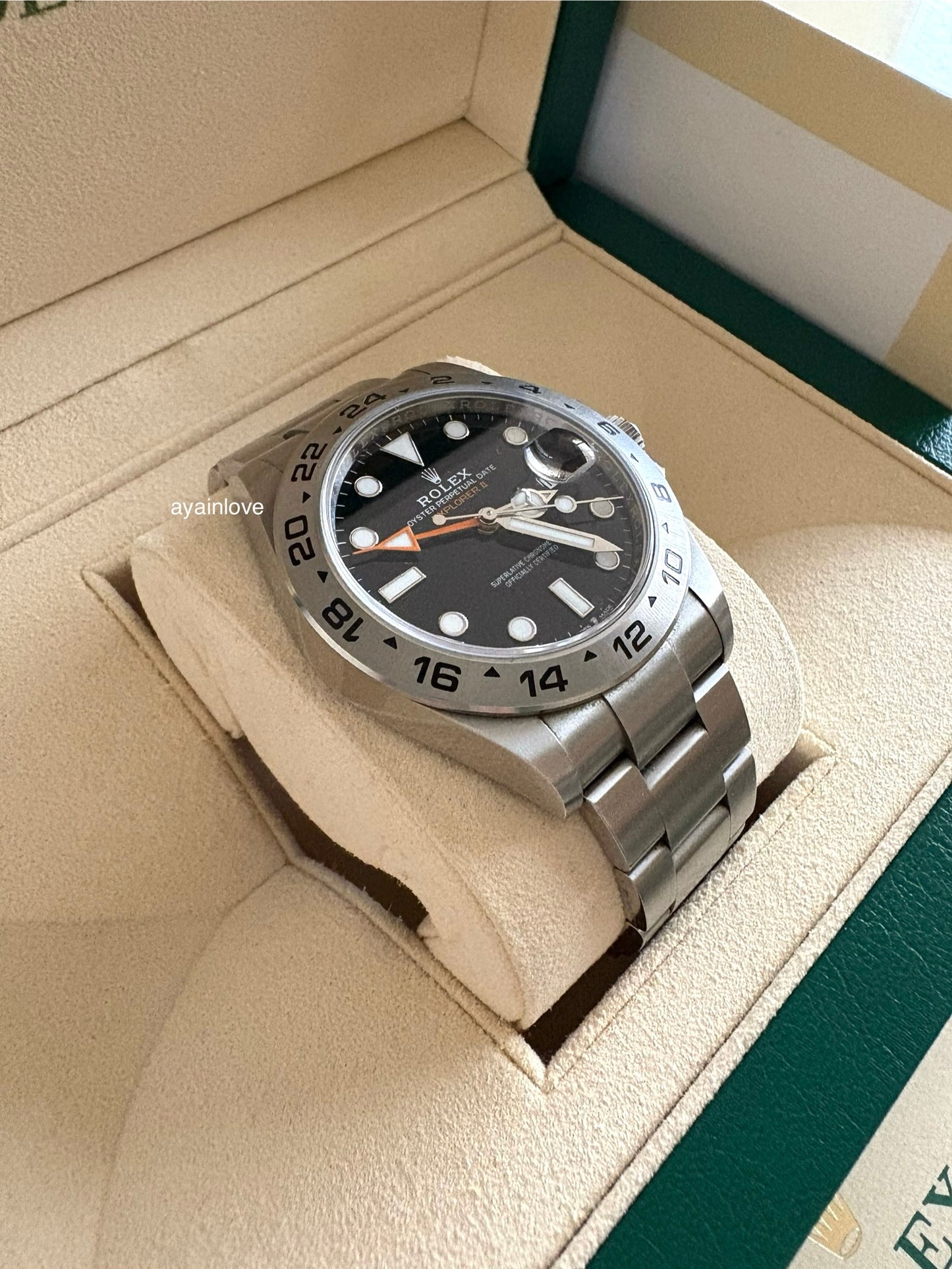 ROLEX Explorer II 42mm Black Dial 2023 Oystersteel 226570