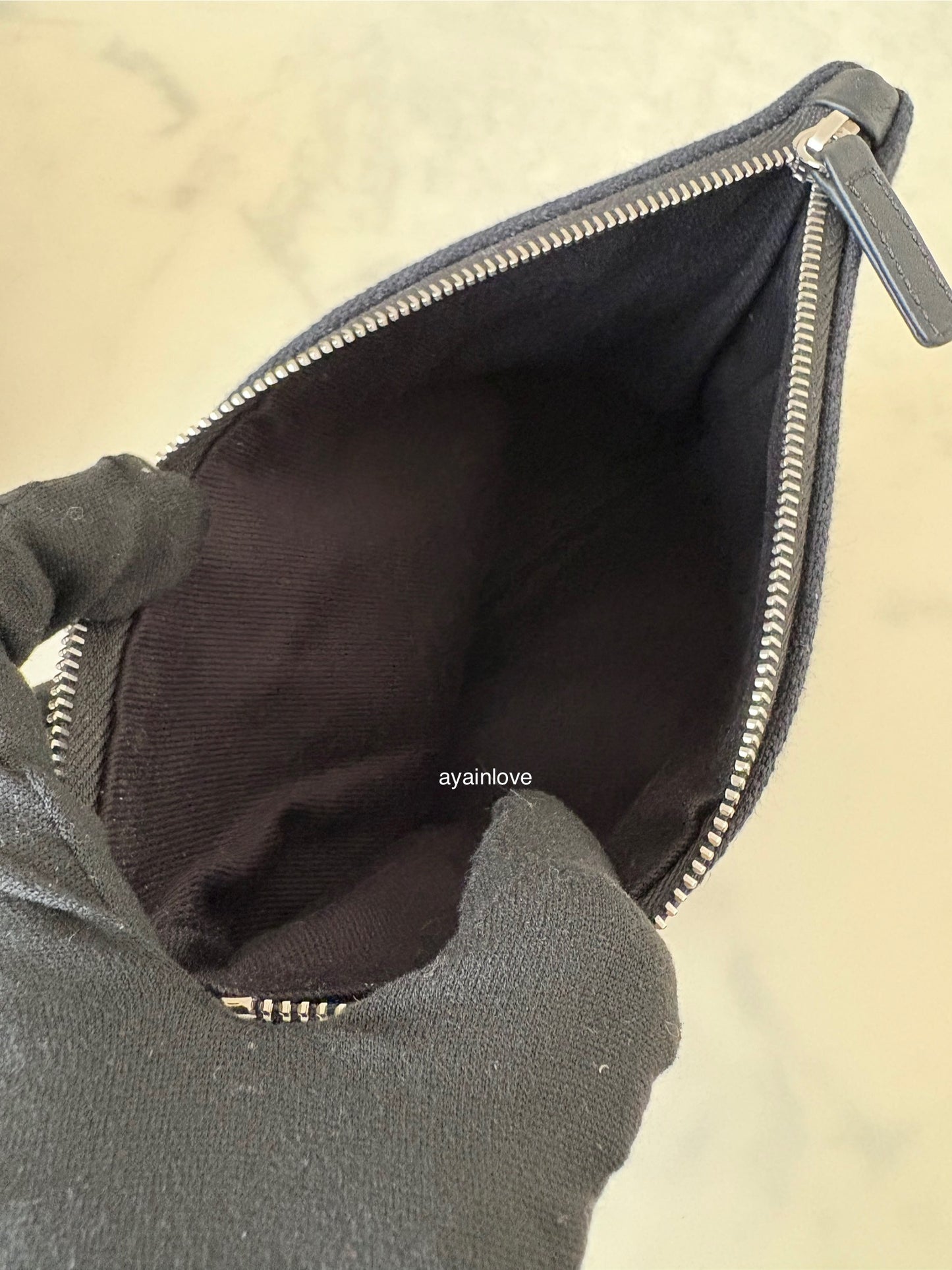 CHANEL Midnight Navy Blue Canvas Small Medium Deauville Microchipped Tote Bag Silver Hardware