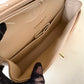 CHANEL Beige Clair Caviar Small Classic Flap Bag Gold Hardware