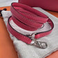 HERMES Mini Kelly 20 Pink Rose Lipstick Chèvre Mysore Palladium Hardware D Stamp