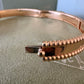 Van Cleef Arpels VCA Signature Perlee 18KT Rose Gold Bracelet Size Large