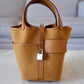 HERMES Picotin 18 Cargo Swift/Toile Canvas Sesame Palladium Hardware B Stamp