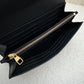LOUIS VUITTON LV Sarah Black Monogram Empreinte Wallet Gold Hardware