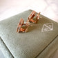 Van Cleef Arpels VCA Lucky Spring Plum Blossom Mother of Pearl 18KT Rose Gold Earrings