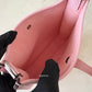 HERMES Mini Evelyne TPM 16 Amazone Rose Sakura Clemence Palladium Hardware W Stamp