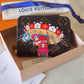 LV LOUIS VUITTON Animation Holiday 2020 Japan Exclusive Limited Vivienne Zippy Coin Purse Wallet