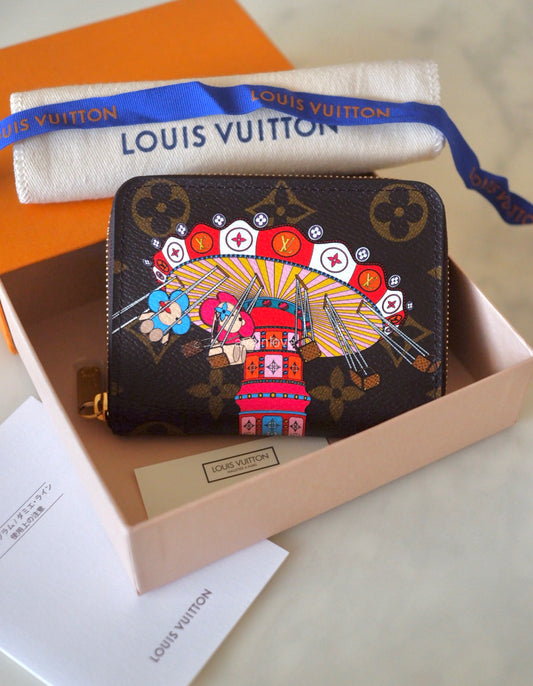 LV LOUIS VUITTON Animation Holiday 2020 Japan Exclusive Limited Vivienne Zippy Coin Purse Wallet