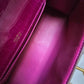 HERMES Kelly Pochette Rose Scheherazade Shiny Alligator Gold Hardware C Stamp
