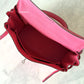 HERMES Kelly 35 Pink Rose Lipstick Togo Palladium Hardware Q Square Stamp