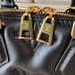 LOUIS VUITTON LV Alma BB Black Calfskin Bubblegram Bag Gold Hardware