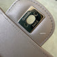 CHANEL 19S Iridescent Beige Lambskin Medium/Large Classic Flap Light Gold Hardware