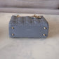 DIOR Small Lady Dior Grey Cannage Lambskin My ABCDior Bag