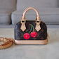 LOUIS VUITTON LV x TM Nano Alma Monogram Cherise Gold Hardware