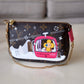 LOUIS VUITTON LV Holiday Limited Edition Vivienne Switzerland Gondola Animation 2022 Mini Pochette Monogram
