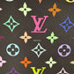 LOUIS VUITTON LV x TM Black Multicolour Rainbow Murakami Toiletry 26 Pouch