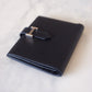 HERMES Bearn Compact Wallet Epsom Black Noir Palladium Hardware C Stamp