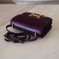 HERMES Constance Mini 18 Amethyst Purple Matte Alligator Leather Gold Hardware Y Stamp