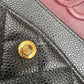 CHANEL Black Caviar Quilted Small Classic Flap Bag Gold Hardware