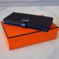 HERMES Bearn Wallet Epsom Black Noir Palladium Hardware C Stamp