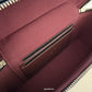 CHANEL Black Caviar Top Handle Flat Vanity on Chain Light Gold Hardware