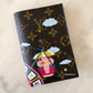LV LOUIS VUITTON Animation Holiday 2020 Ferris Wheel Limited Vivienne Passport Cover Wallet