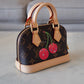 LOUIS VUITTON LV x TM Nano Alma Monogram Cherise Gold Hardware
