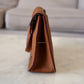 HERMES Halzan 25 Gold Clemence Palladium Hardware B Stamp