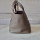 HERMES Picotin Lock 22 Etoupe Taurillion Clemence Palladium Hardware D Stamp