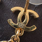 CHANEL 22A Rue Cambon CC Logo Drop Earrings Gold Hardware