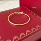 CARTIER 18KT Yellow Gold Small JUC Juste Un Clou Bracelet Size 15