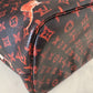 LOUIS VUITTON LV Limited Edition Grace Coddington Catogram Canvas Neverfull MM