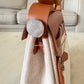 HERMES Herbag Mini Zip 20 Vache Hunter Ecru Beige/Fauve Palladium Hardware W Stamp