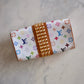 LOUIS VUITTON Courtney White Multicolour Murakami Clutch Bag Gold Hardware