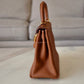 HERMES Kelly 25 Gold Togo Retourne Gold Hardware D Stamp