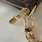 LOUIS VUITTON LV Holiday Limited Edition Vivienne Vendome Paris Animation 2022 Mini Pochette Monogram Gold Hardware