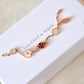 Van Cleef Arpels VCA 5 Motifs Lucky Spring Carnelian, Mother of Pearl and Onyx Bracelet 18KT Rose Gold