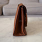 HERMES Halzan 25 Gold Clemence Palladium Hardware B Stamp
