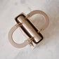 DIOR Small Lady Dior Beige Patent Cannage Calf Skin Bag