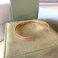 Van Cleef Arpels VCA Signature Perlee 18KT Rose Gold Bracelet Size Large