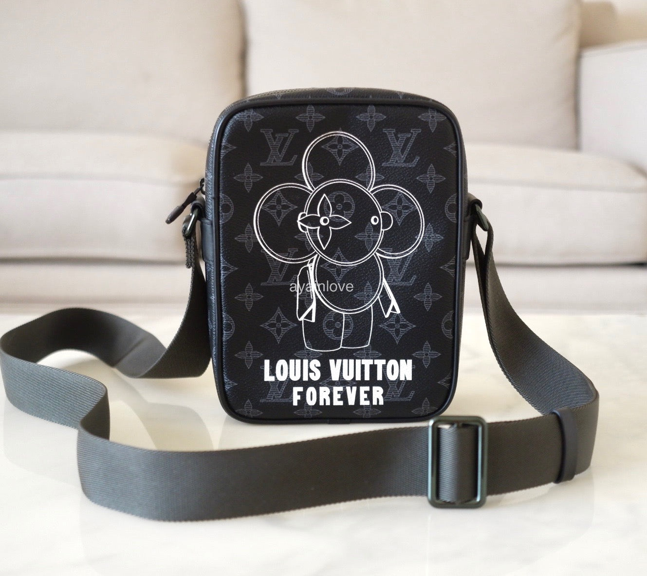 LOUIS VUITTON LV Danube PM Vivienne Louis Vuitton Forever Monogram E AYAINLOVE CURATED LUXURIES