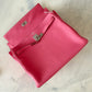 HERMES Kelly 35 Pink Rose Lipstick Togo Palladium Hardware Q Square Stamp
