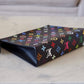 LOUIS VUITTON LV x TM Black Multicolour Rainbow Murakami Toiletry 26 Pouch