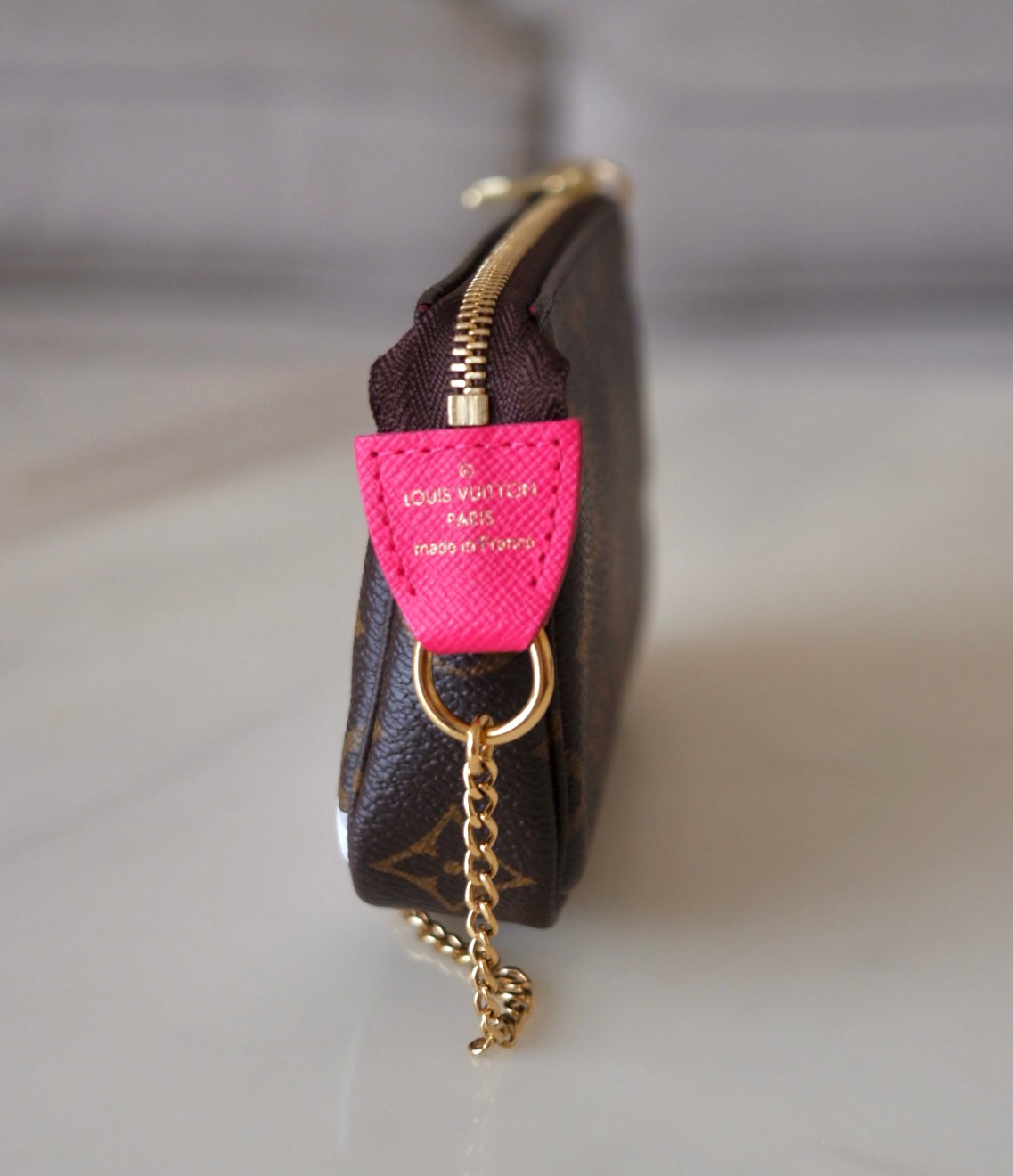 LOUIS VUITTON LV Holiday Limited Edition Vivienne Switzerland Gondola Animation 2022 Mini Pochette Monogram